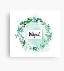 Personalised Abigail Metal Print