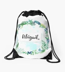 Personalised Abigail Drawstring Bag