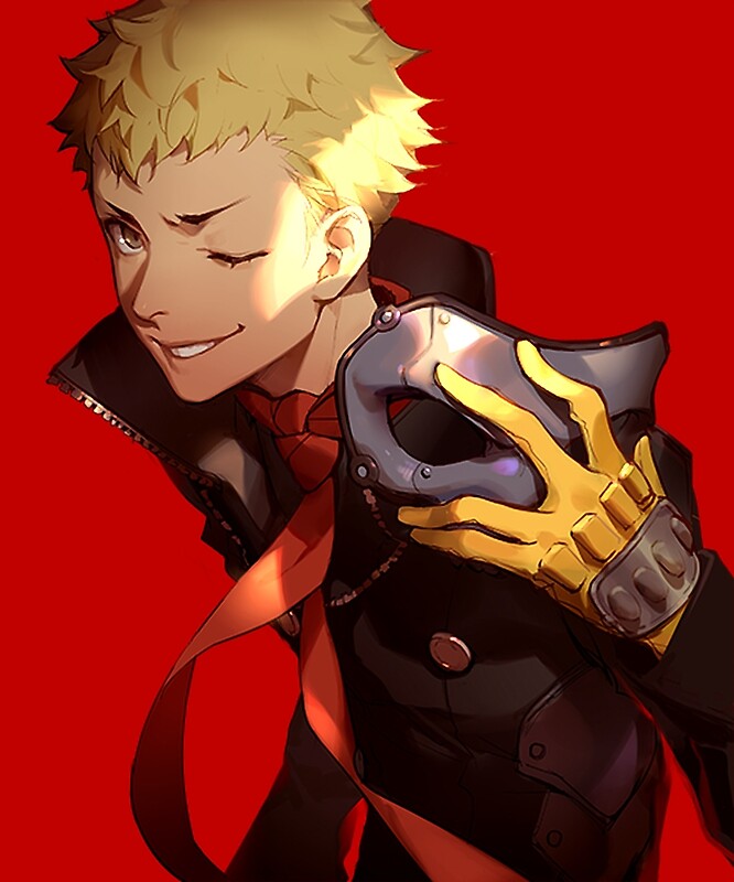 Persona 5 Ryuji Sakamoto Metal Prints By Clearclarity Redbubble 7323