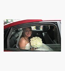 Waiting for the groom Photographic Print