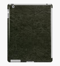 Green porous leather sheet texture iPad Case/Skin