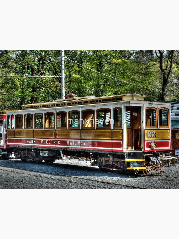 The Electric Tram At Laxey Station On Isle of Man by manxhaven
