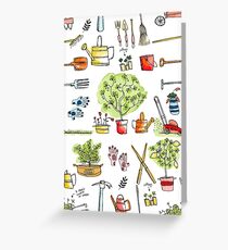 Gardening Greeting Card