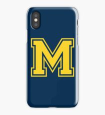 M Maize iPhone Case