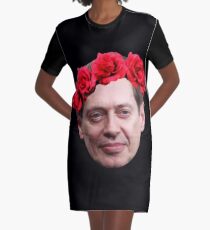 Buscemi Flower Crown Graphic T-Shirt Dress