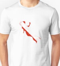 Mermaid Scuba Diver Silhouette Unisex T-Shirt