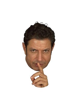 jeff goldblum shush