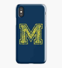 M Maize Vintage iPhone Case