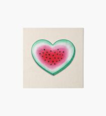 Summer Love - Watermelon Heart Art Board