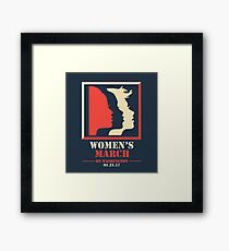 Women's March Framed Print