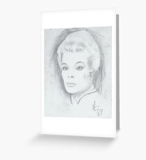older woman Greeting Card