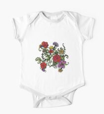 Wild Flowers Baby Body Kurzarm