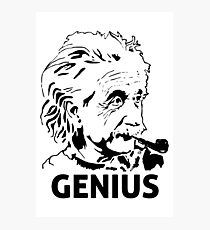 Einstein Genius Photographic Print