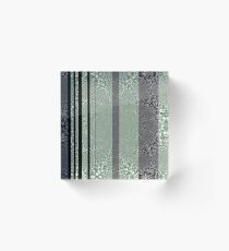 Stripy Acrylic Block