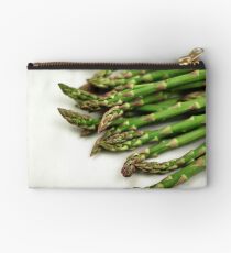 A close up image of fresh asparagus Studio Pouch