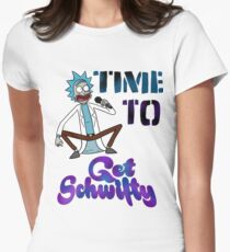 Time To Get Schwifty Fitted T-Shirt
