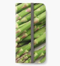 A close up image of fresh asparagus iPhone Wallet/Case/Skin