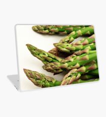 A close up image of fresh asparagus Laptop Skin