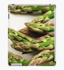 A close up image of fresh asparagus iPad Case/Skin
