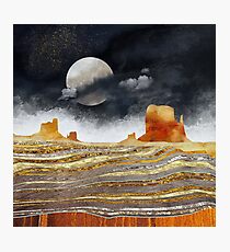 Metallic Desert Photographic Print