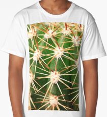 A close up image of cactus spines Long T-Shirt