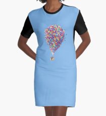 UP Graphic T-Shirt Dress