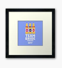 Team Bride Thailand 2017 Rh96y Framed Print