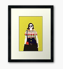 Lámina enmarcada Peggy Olson Mad Men