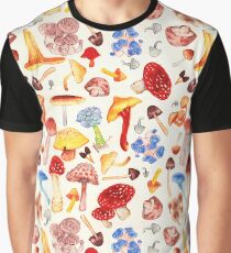 Mushrooms Graphic T-Shirt