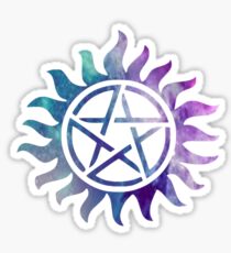 Supernatural Anti-Possession Symbol Sticker