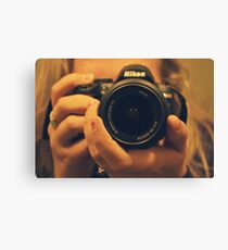 NIKON Photographer Canvas Print