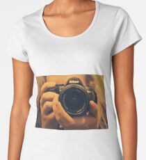NIKON Photographer Women's Premium T-Shirt