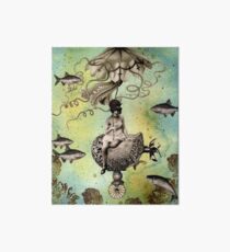 Undersea Steampunk: Aurelia & her Jelly Cruiser Art Board