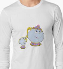 Mrs. Potts and Chip Long Sleeve T-Shirt