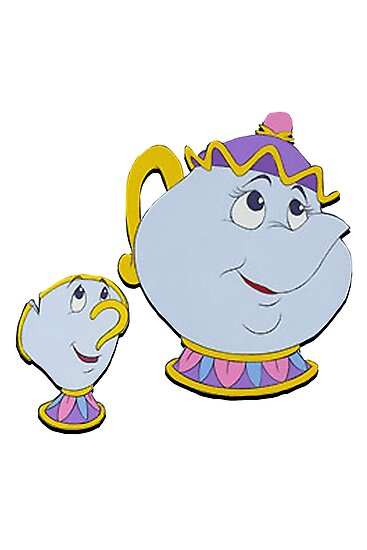 disney mrs potts and chip set