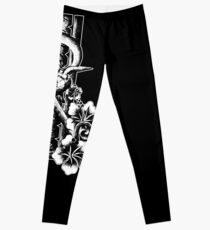 tattoo leggings redbubble tattoo leggings redbubble