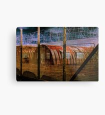 the huts Metal Print