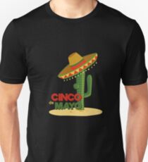 Cinco De Mayo T Shirt - Party Decorations - Pinata - Sombrero - Novelty - Mexican Unisex T-Shirt