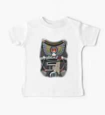 Armour Skull, Wings & Lightning Baby Tee