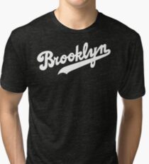 Brooklyn Logo 1 Tri-blend T-Shirt