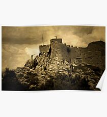 Starigrad Fortress, Omiš in Split-Dalmatia county, Dalmatia, Croatia Poster