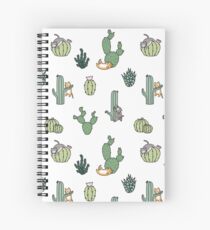 Cacti Cats Spiral Notebook