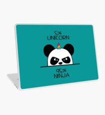 Unicorn Ninja Panda Laptop Skin