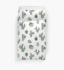 Cacti Sloths Duvet Cover