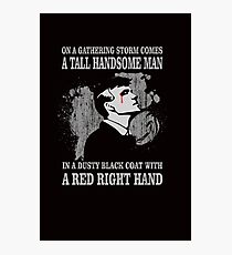 A Tall Handsome Man.. Photographic Print