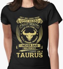 I am a Taurus - Best Desgin Women's Fitted T-Shirt