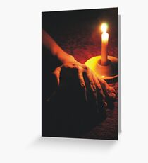 candlelight Greeting Card