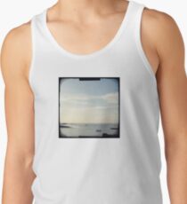 Boat on the ocean Tank Top