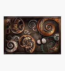 Steampunk - Abstract - Time is complicated Photographic Print