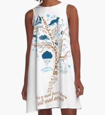 Read Books, I Will Read Books tshirt A-Line Dress
